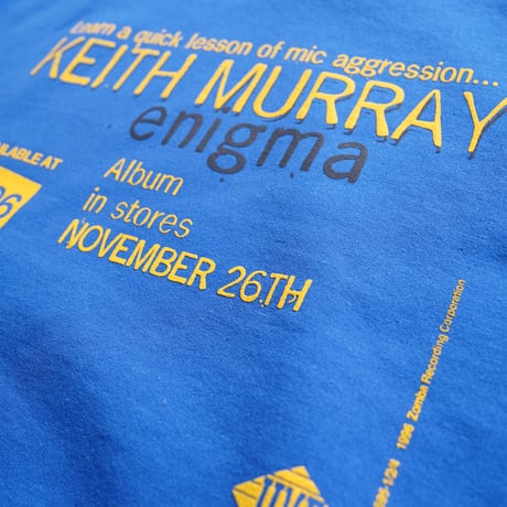 "AVAILABLE AT BESTBUY" KEITH MURRAY PROMO HOODIE  BLUE