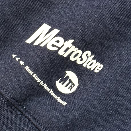 "MTR BASIC" 8oz Hoodie Navy