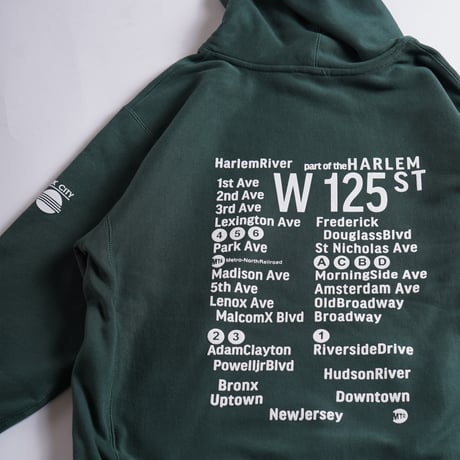 "THE HARLEM" 13.5oz HeavyWeight Hoodie Green