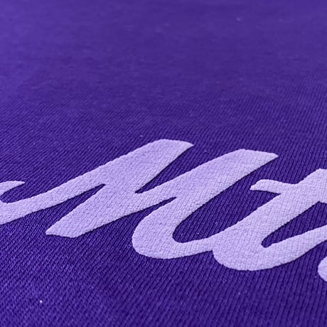 "The 7Train" 6oz US COTTON L/S Tee Purple