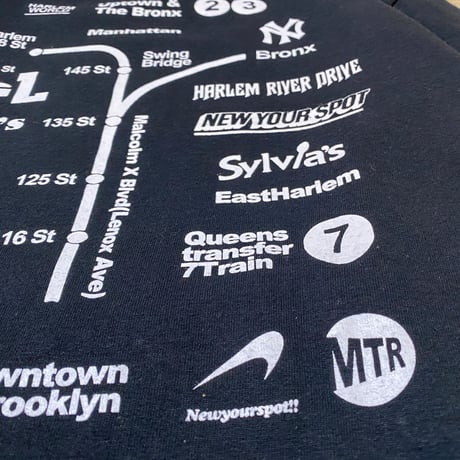 "LENOX Avenue" LongSleeveTee's Black