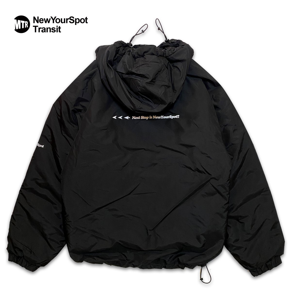 UVERworldフード付きナイロンジャケット XL alexander wang - 【ラスト1点】 HALF ZIP TRACK JACKET IN