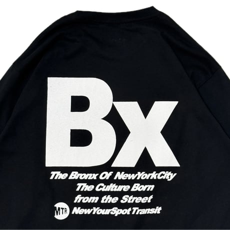 "BOM5" US COTTON L/S Tee BLK