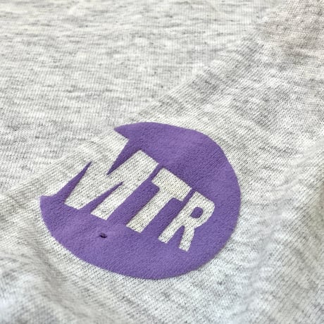 "The 7Train" 6oz US COTTON L/S Tee Ash