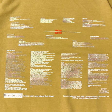“CraigMack US ORIGINAL VINYL” Tee  MASTARD