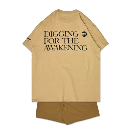 "THE AWAKENING" Pt3 NAS 6oz Cotton Tee TanBeige