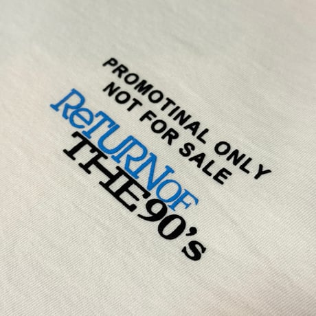 "Return Of The 90's" GarmentDyed 6.1oz Tee Ivory