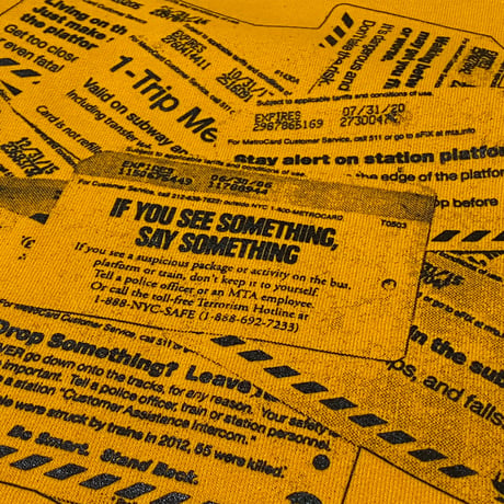 "The MetroCard" 8oz YellowSweat