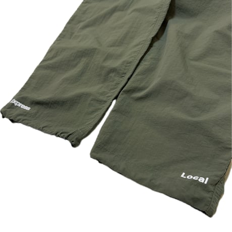 "MTR" NYLON PANTS  OLIVE GREEN