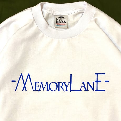 "MemoryLane Pt2"  6.5oz HeavyWeight S/S Tee White