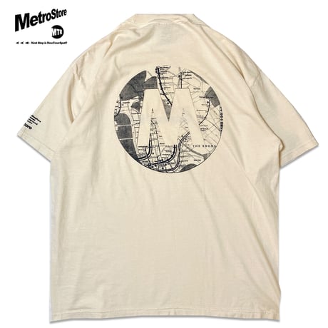 ”TheMap1987”  GarmentDye 6.1oz Tee Ivory
