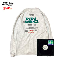 "Phillie VINYL" LongSleeve Tee Ash