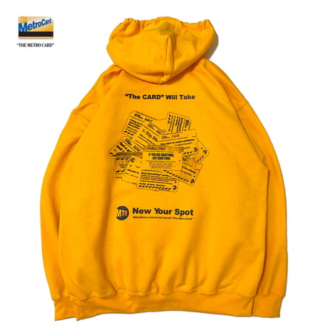 "The MetroCard" 8oz YellowHoodie