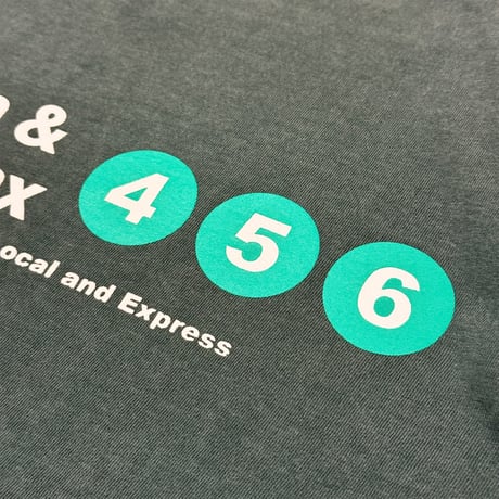 "EAST HARLEM" GarmentDyed 6.1oz L/S Tee DeepGreen