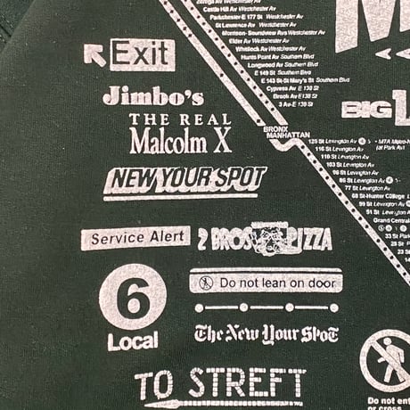 "Lexington Av Local" 8oz Sweat Green