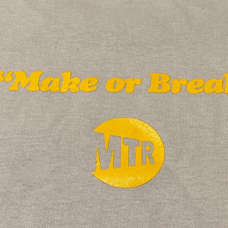 "The SPORTS pt2" 6oz US COTTON L/S Tee SAND