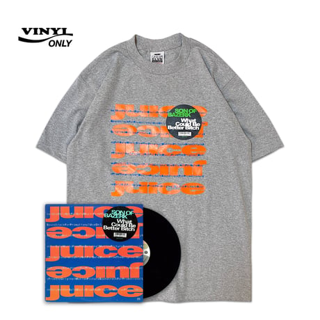 "Juice"  6.5oz HeavyWeight S/S Tee Gray