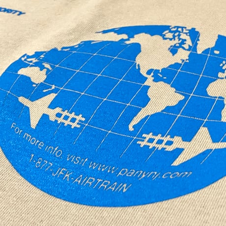 "JAMAICA QUEENS" 6oz US COTTON L/S Tee Sand
