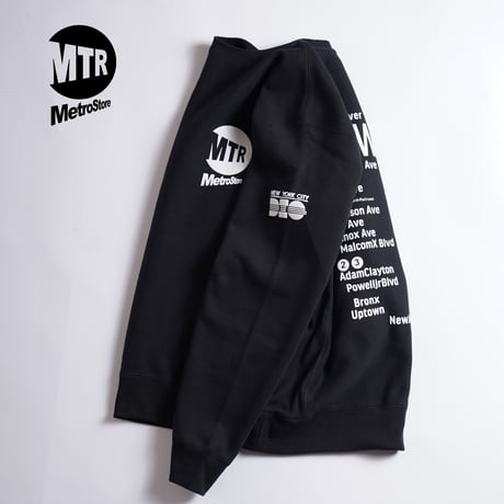 "THE HARLEM" 13.5oz HeavyWeight Sweat BLACK
