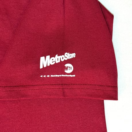 "KENNEDY FRIED CHICKEN"6.5oz HeavyWeight Tee Burgundy