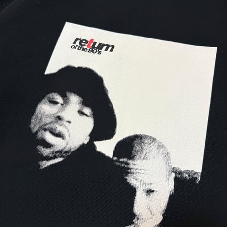 "Return of the 90's" HeavyWeight13.5oz Sweat Black