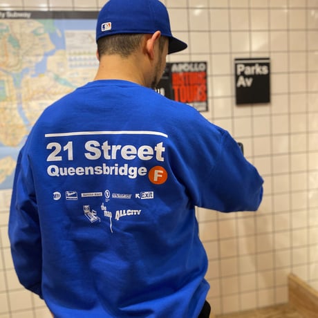 "21street" Sweat Blue