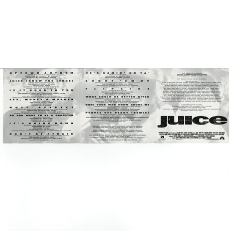 "JUICE" 1992 6.1oz S/S Tshirt Cream