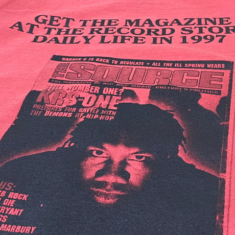 "THE MAGAZINE 1997" pt2  6.1oz Garment Dyed Tee Waltermelon