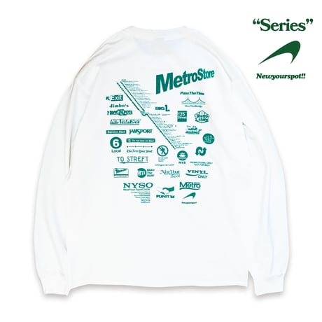 MetroStore ”Series” Pacth LongSleeveTee’ｓ
