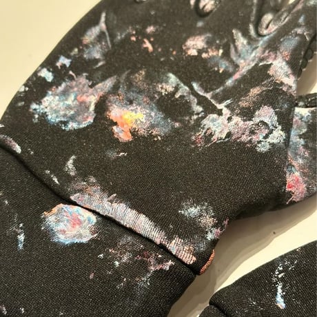 ”DotsFlow” Painting Gloves  size LL