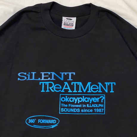 "SilenTreatment"  6.5oz HeavyWeight S/S Tee Black  pt2