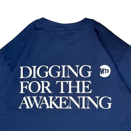 "THE AWAKENING" Pt1 6oz Cotton Tee Navy