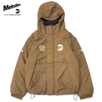 "MTR Bridge and Tunnels" NYLON Heavy JKT  BEIGE BROWN