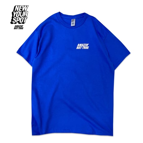 "WilletsPoint Tee" BackPrint Blue