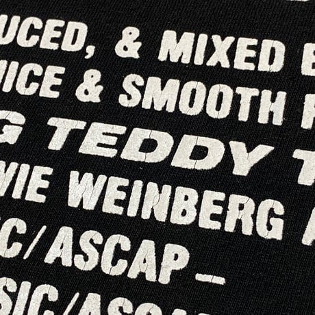 ”CassetteTape＆Crack” GarmentDye 6.1oz Tee Black