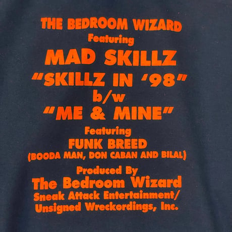 "BedroomWizard" 8oz Hoodie pt2  Black
