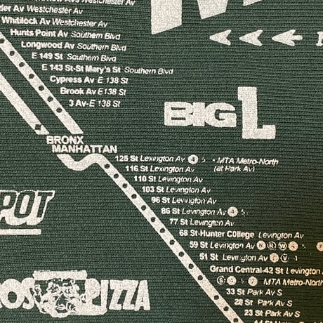 "Lexington Av Local" 13.5oz HeavyWeightHoodie Green