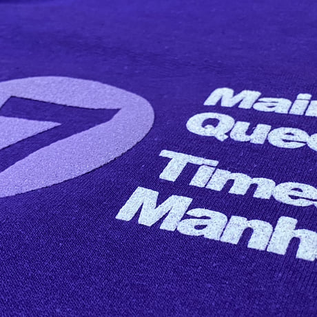 "The 7Train" 8oz Hoodie Purple
