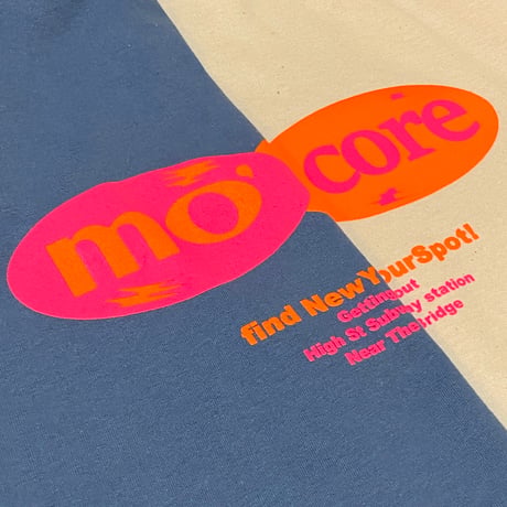 "mo' core" US COTTON 6oz S/S Tee Natural