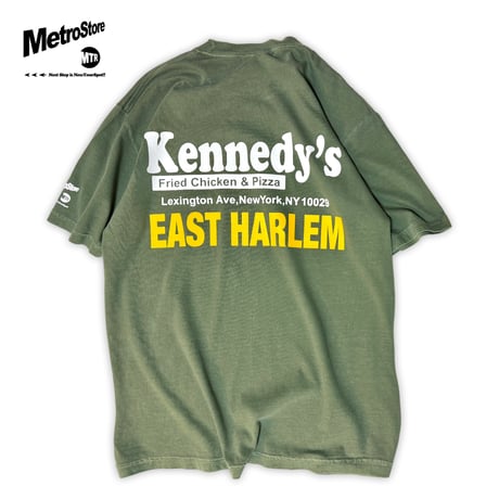 "KENNEDY FRIED CHICKEN" GarmentDyed 6.1oz Tee Hemp