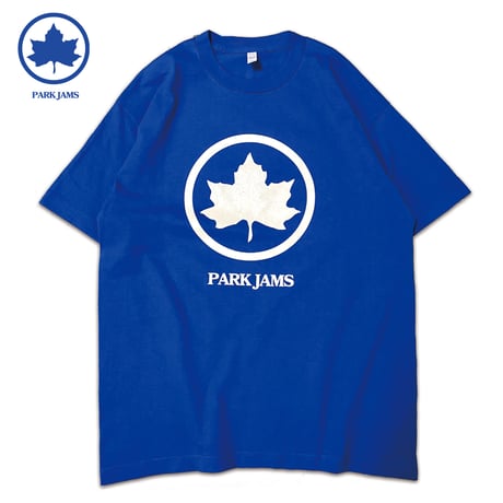 "PARK JAMS" 6oz US COTTON Tee Blue
