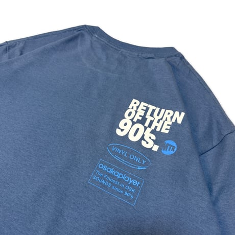 "Return of the 90's" AIR ZOOM 6oz S/S Tee IndigoBlue