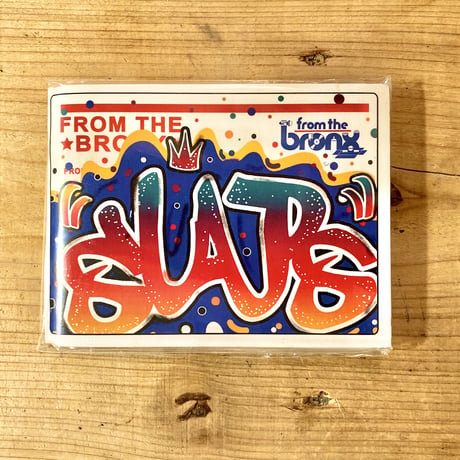 FROM THE BRONX TAG STICKER