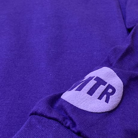 "The 7Train Pt2" 6oz US COTTON L/S Tee Purple