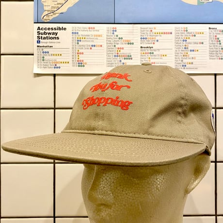 "ThankYouShopping" PuffInkCap LightBrown