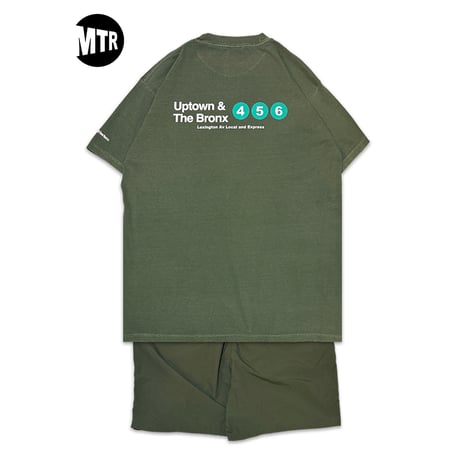 "EAST HARLEM" GarmentDyed 6.1oz Tee Hemp