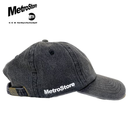 "MTR UPTOWN" DENIM CAP Blk