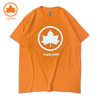 "PARK JAMS" 6oz US COTTON Tee Orange