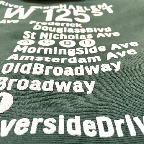 "HARLEM" HeavyWeightHoodie Green
