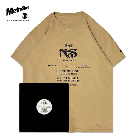 "THE AWAKENING" Pt3 NAS 6oz Cotton Tee TanBeige